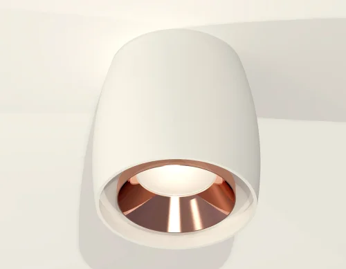 Светильник накладной Techno spot XS1141005 Ambrella light белый 1 лампа, основание белое в стиле хай-тек современный круглый фото 3