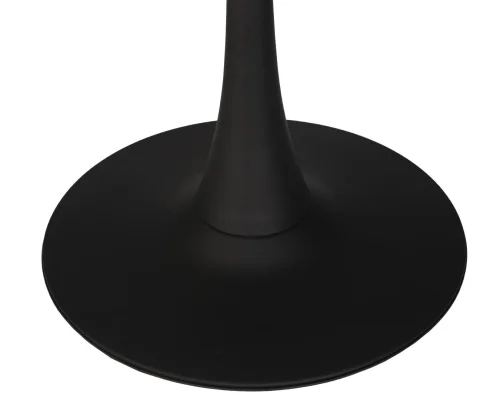 Стол обеденный 209TD-LMZL MIA, черная столешница, черное основание (B-03) Dobrin столешница чёрная из стекло фото 4