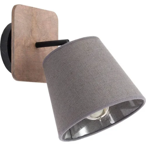 Бра Awinion 9718-NW Nowodvorski серый на 1 лампа, основание бежевое в стиле современный 