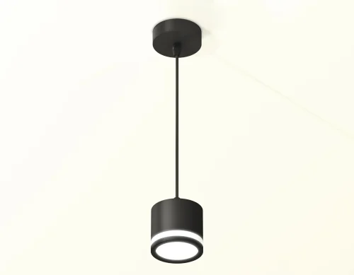 Светильник подвесной XP8111020 Ambrella light чёрный 1 лампа, основание чёрное в стиле хай-тек  фото 2
