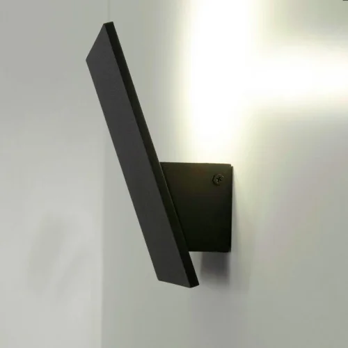 Бра LED Декарт CL704031N Citilux чёрный на 1 лампа, основание чёрное в стиле современный хай-тек  фото 4