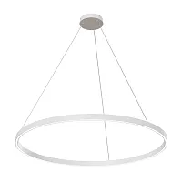 Светильник подвесной LED Rim MOD058PL-L54W4K Maytoni белый 1 лампа, основание белое в стиле хай-тек кольца