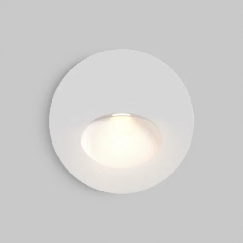 Подсветка для лестниц LED Bil O015SL-L3W3K Maytoni уличный IP54 белый на 1 лампу, плафон белый в стиле современный LED фото 2