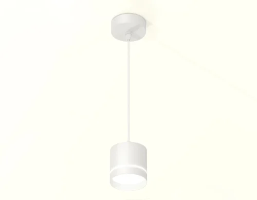 Светильник подвесной XP8110023 Ambrella light белый 1 лампа, основание белое в стиле хай-тек  фото 4