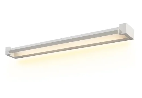 Бра LED CLT 028W700 WH Crystal Lux белый на 1 лампу, основание белое в стиле современный фото 4