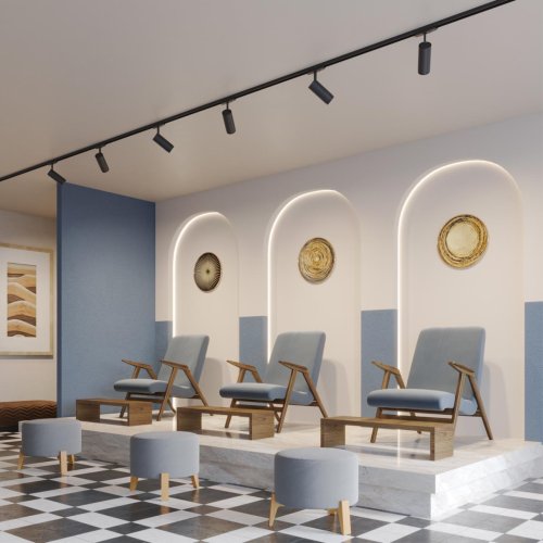 Трековый светильник трёхфазный LED Nail 359584 Novotech чёрный для шинопроводов серии Nail чёрный фото 3