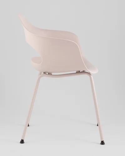 Стул Lady, пластик нежно-розовый УТ000039932 Stool Group, розовый/пластик, ножки/металл/розовый, размеры - *810**** фото 5