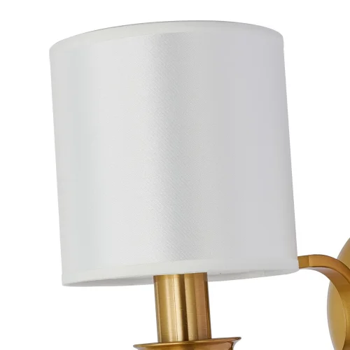 Бра Venustus 2679-1W Favourite белый на 1 лампа, основание бронзовое в стиле классический  фото 5