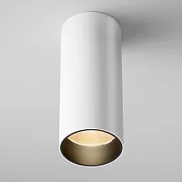 Светильник накладной LED Focus LED C056CL-L12W2.7K-W-W Maytoni белый на 1 лампу, основание белое в стиле современный хай-тек трубочки
