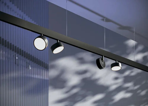 Трековый светильник LED Magnetic track system TR040-2-18W4K Maytoni чёрный для шинопроводов серии Magnetic track system Exility чёрный фото 4