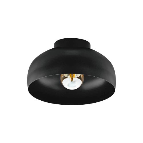 Светильник потолочный Mogano 2 900553 Eglo чёрный 1 лампа, основание чёрное в стиле современный лофт 