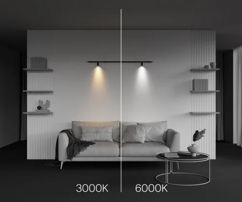 Светильник Focus Led для штанговой системы освещения Axity 3000-6000К 5Вт 36° C103CL-5W3-6K-B Maytoni чёрный для шинопроводов серии Axity Maytoni чёрный фото 8
