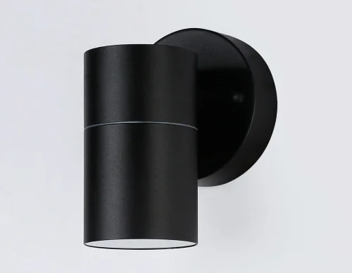 Настенный светильник ST3705 Ambrella light уличный IP54 чёрный 1 лампа, плафон чёрный в стиле хай-тек современный GU10 фото 4