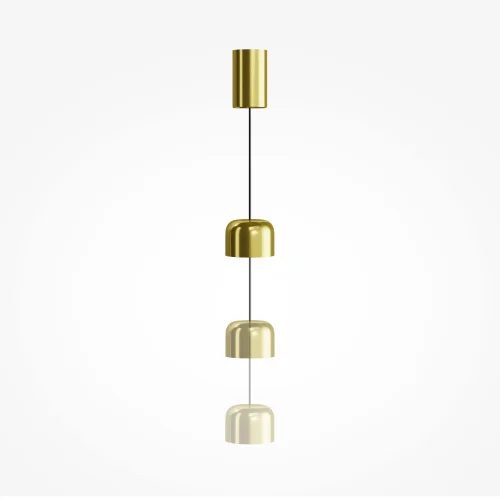 Светильник подвесной LED Comfy P113-L12-3K-BS Maytoni латунь на 1 лампу, основание латунь в стиле современный хай-тек фото 4
