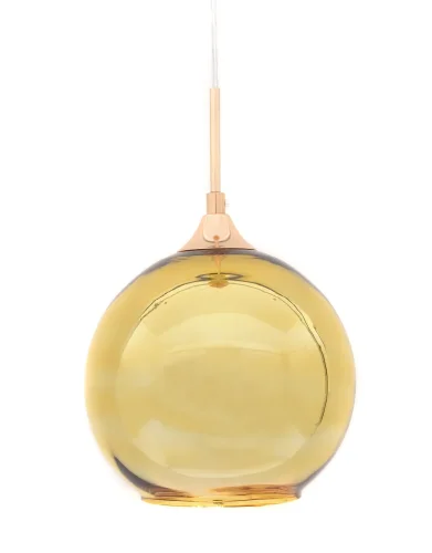 Светильник подвесной Lobos LDP 107-200 GD Lumina Deco золотой 1 лампа, основание золотое в стиле современный шар