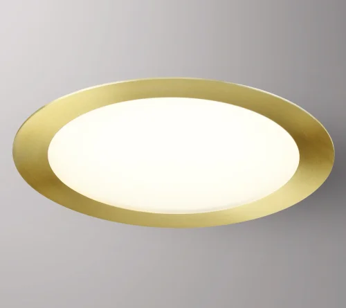 Светильник точечный LED с переключателем цветовой температуры Lante 358956 Novotech белый 1 лампа, основание бронзовое в стиле современный хай-тек  фото 3