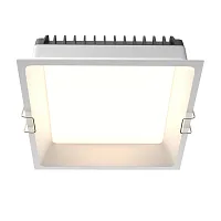 Светильник точечный LED Okno DL056-24W3-4-6K-W Maytoni белый 1 лампа, основание белое в стиле современный 