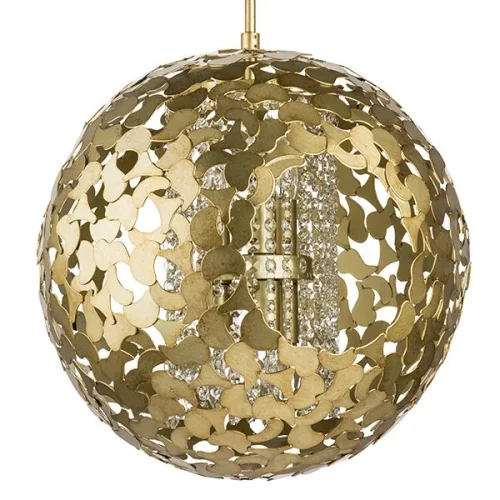 Светильник подвесной Verona 727061 Lightstar золотой 6 ламп, основание золотое в стиле арт-деко  фото 2