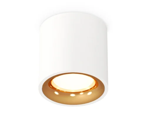 Светильник накладной Techno spot XS7531024 Ambrella light белый 1 лампа, основание белое в стиле хай-тек модерн круглый