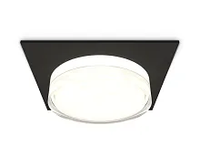 Светильник точечный XC8062022 Ambrella light белый 1 лампа, основание чёрное в стиле современный хай-тек 
