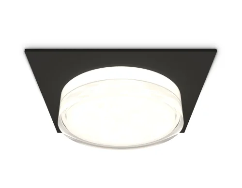 Светильник точечный XC8062022 Ambrella light белый 1 лампа, основание чёрное в стиле современный хай-тек 
