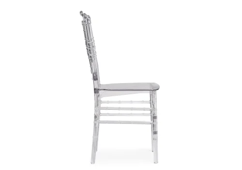Пластиковый стул Chiavari white 15439 Woodville, /, ножки/пластик/прозрачный, размеры - ****380* фото 3