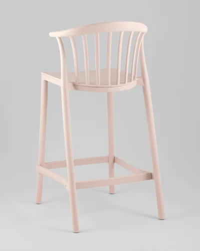 Стул полубарный Campo, пластик бежевый УТ000039940 Stool Group, бежевый/пластик, ножки/пластик/бежевый, размеры - ***** фото 4