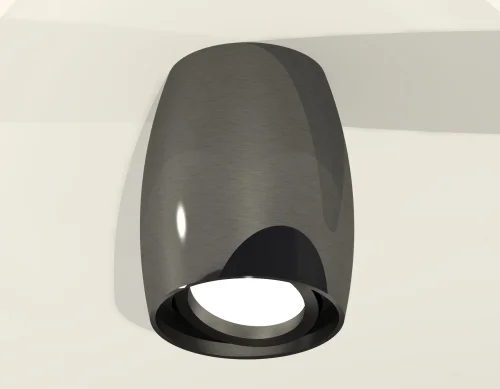 Светильник накладной Techno spot XS1123002 Ambrella light чёрный 1 лампа, основание чёрное в стиле современный круглый фото 2