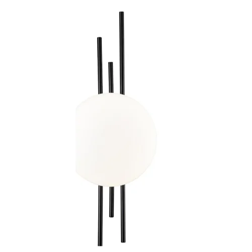 Бра LED Astro V000045L Indigo белый на 1 лампу, основание чёрное в стиле хай-тек современный фото 3