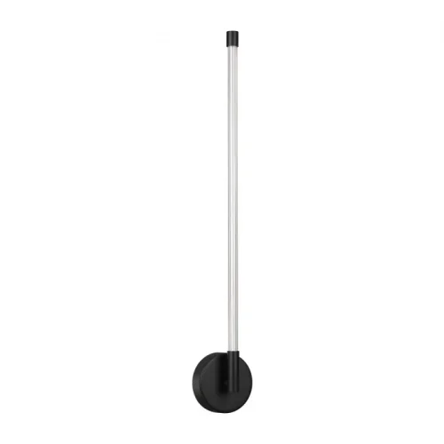 Бра LED Anta 4393/14WL Odeon Light белый на 1 лампу, основание чёрное в стиле хай-тек 