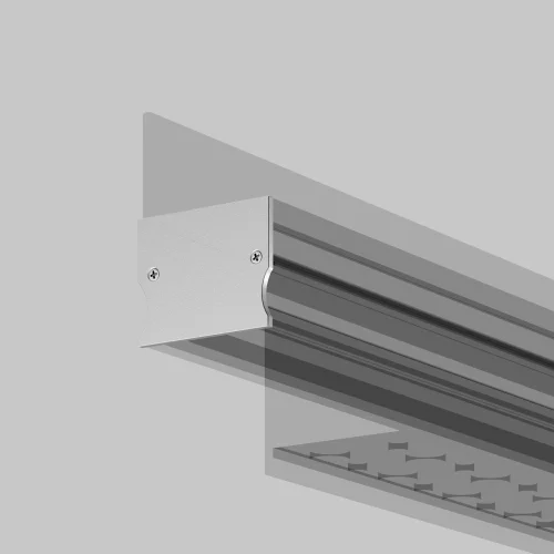 Комплект заглушек (для профиля 41×51) 2 шт., ALM-4151-EC 642057 Maytoni цвет LED K, световой поток Lm фото 4