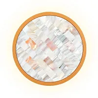 Бра LED Helium 4706-1W Favourite белый на 1 лампу, основание золотое в стиле современный 