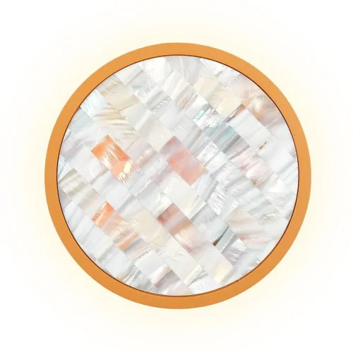 Бра LED Helium 4706-1W Favourite белый на 1 лампу, основание золотое в стиле современный 