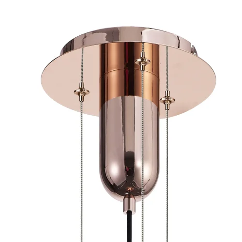 Светильник подвесной лофт JARRAS 6190 Mantra медь прозрачный 1 лампа, основание медь в стиле лофт выдувное фото 7