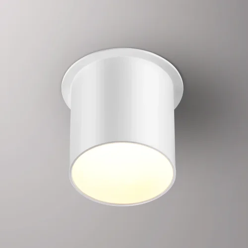 Светильник точечный Butt 370938 Novotech белый 1 лампа, основание белое в стиле современный хай-тек  фото 4
