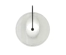 Бра LED Мелисса 08438-2,19(21) Kink Light прозрачный на 1 лампу, основание чёрное в стиле современный 