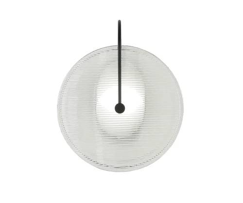 Бра LED Мелисса 08438-2,19(21) Kink Light прозрачный на 1 лампу, основание чёрное в стиле современный 