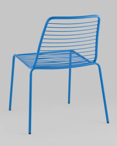 Стул Дели металл голубой УТ000039263 Stool Group, /, ножки//, размеры - *805***605*640 фото 5