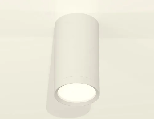Светильник накладной XS8161001 Ambrella light белый 1 лампа, основание белое в стиле хай-тек круглый фото 2