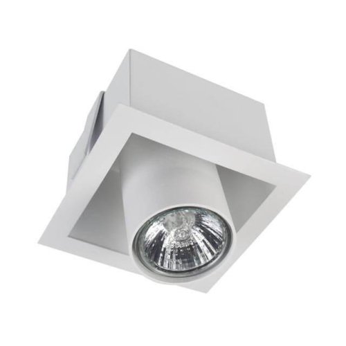 Светильник карданный Eye Mod 8936-NW Nowodvorski белый 1 лампа, основание белое в стиле минимализм 