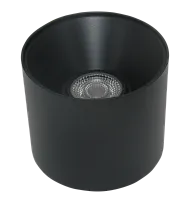 Светильник накладной Alfa LED C064CL-01-25W3K-D-RD-B Maytoni чёрный 1 лампа, основание чёрное в стиле модерн хай-тек круглый