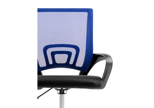 Компьютерное кресло Turin black / dark blue 15435 Woodville, чёрный синий/ткань, ножки/пластик/чёрный, размеры - *900***600* фото 7