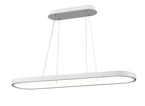 Светильник подвесной LED Latte 441 VL7121P12 Vele Luce белый на 1 лампу, основание белое в стиле хай-тек фото 3