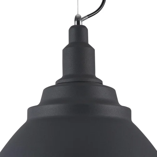 Светильник подвесной Bellevue P535PL-01B Maytoni чёрный 1 лампа, основание чёрное в стиле современный  фото 2