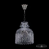 Светильник подвесной 14781/25 Pa R Bohemia Ivele Crystal прозрачный 4 лампы, основание патина в стиле классика r