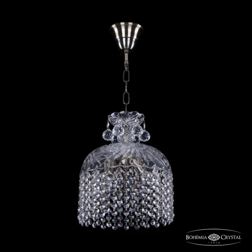 Светильник подвесной 14781/25 Pa R Bohemia Ivele Crystal прозрачный 4 лампы, основание патина в стиле классический r