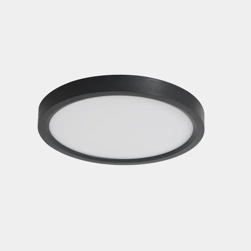 Светильник потолочный/подвесной LED CLT 526C230 BL Crystal Lux чёрный на 1 лампу, основание чёрное в стиле современный фото 6