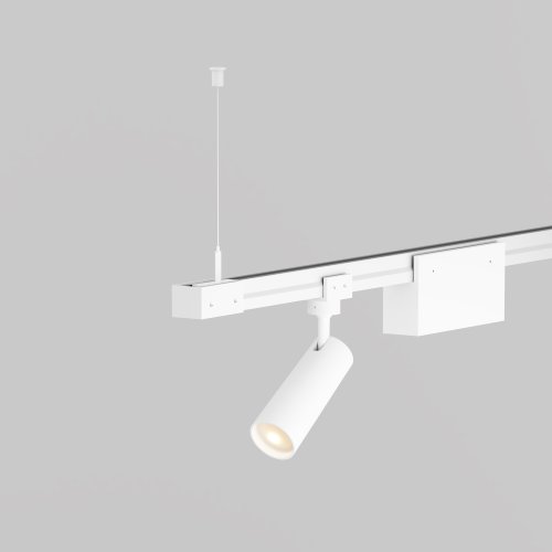 Гибкий подвес для уличной трековой системы Exility IP O-TR001-PW-H2M Maytoni белый в стиле современный хай-тек для светильников серии Exility IP exility ip уличная фото 8