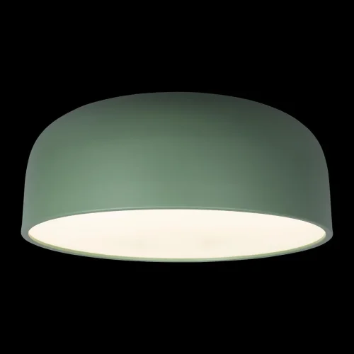 Светильник потолочный LED Axel 10201/480 Green LOFT IT белый зелёный 1 лампа, основание зелёное в стиле современный  фото 2