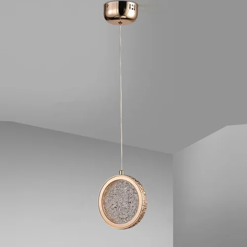 Светильник подвесной NAINA 189672-23 ImperiumLoft прозрачный 1 лампа, основание золотое в стиле современный  фото 11